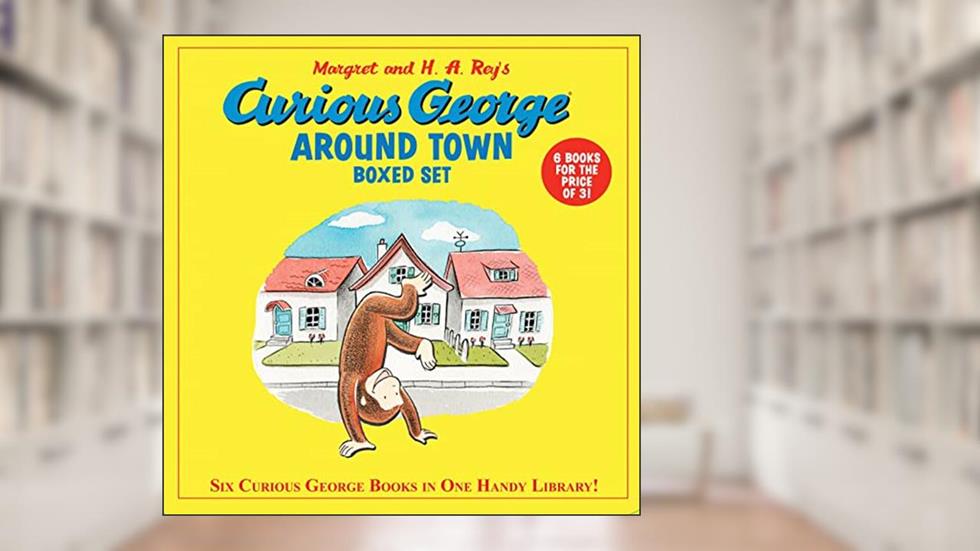 Curious George Around Town 6-Book Box Set: 6 Favorite 8x8s!, written by H. A. Rey