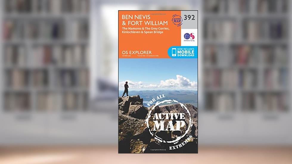 EXP ACT 392 Ben Nevis, written by Ordnance Survey