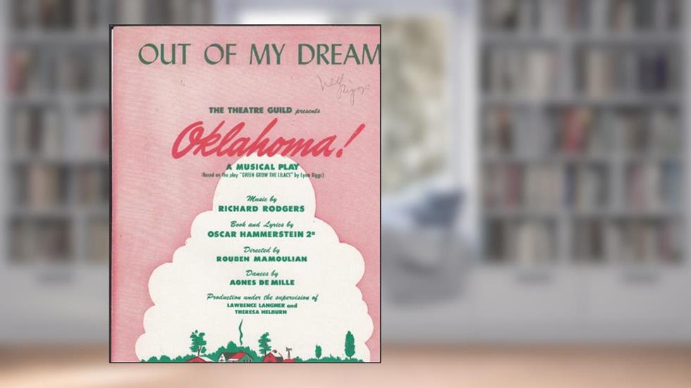 OUT OF MY DREAMS R. RODGERS 1943 SHEET MUSIC SHEET MUSIC 392, written by OUT OF MY DREAMS R. RODGERS 1943 SHEET MUSIC SHEET MUSIC 392
