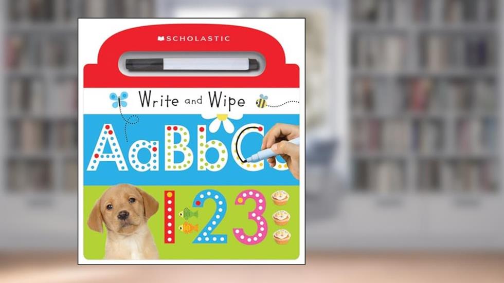 Write and Wipe ABC 123: Scholastic Early Learners (Write and Wipe), written by Scholastic