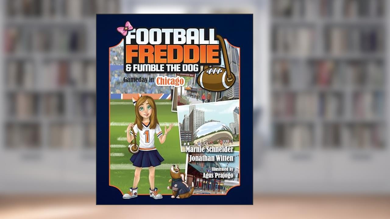 Football Freddie & Fumble the Dog: Gameday in Chicago, written by Marnie Schneider; Jonathan Witten