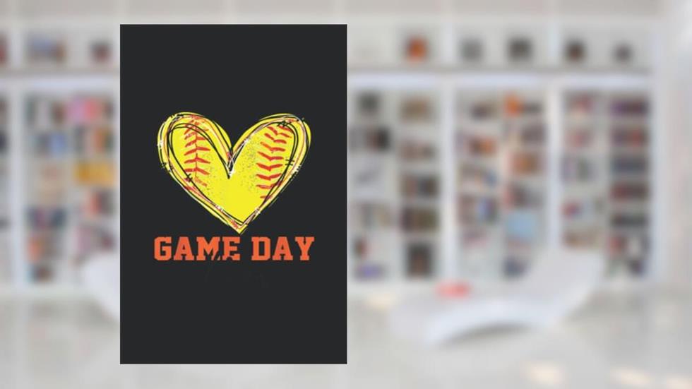 Notebook 6"x9" and 120 Lined Paper: Bleached Softball Game Day Vibes Softball Mom Game Day, written by Shirley May