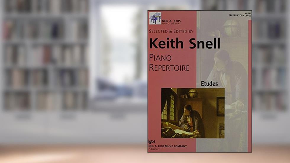 GP640 - Piano Repertoire - Etudes - Preparatory Level (Neil A Kjos Piano Library), written by Keith Snell
