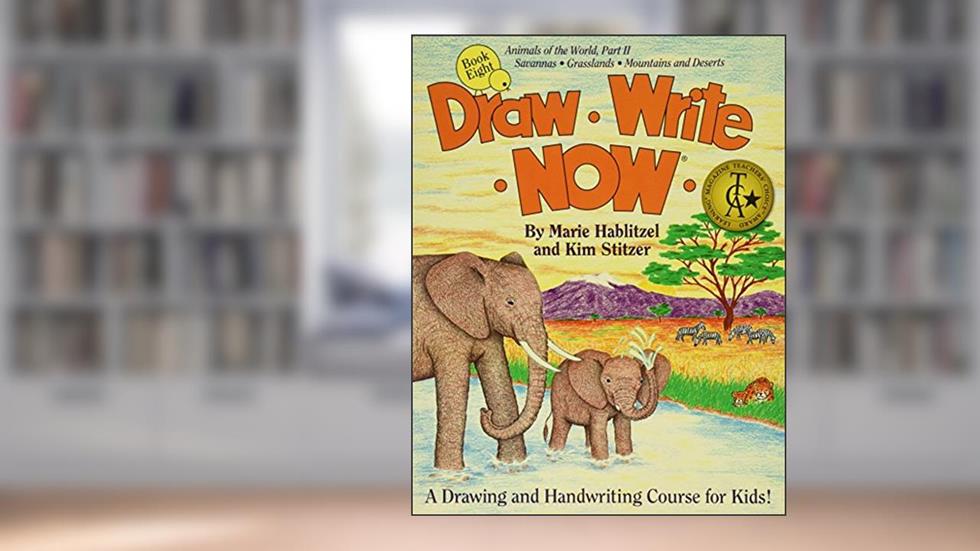 Draw Write Now Book 8: Animals of the World Part II: Grassland and Desert Animals, written by Marie Hablitzel; Kim Stitzer