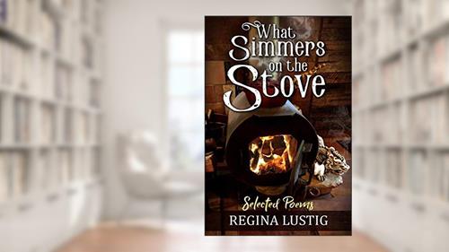 Cover from What Simmers on The Stove, written by Regina Lustig