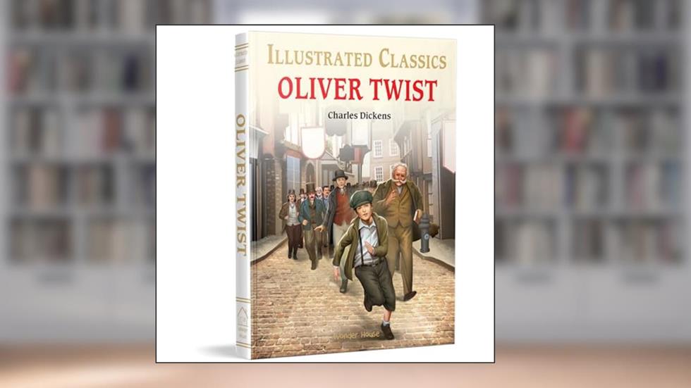 Oliver Twist : illustrated Abridged Children Classics English Novel with Review Questions (Illustrated Classics), written by Charles Dickens