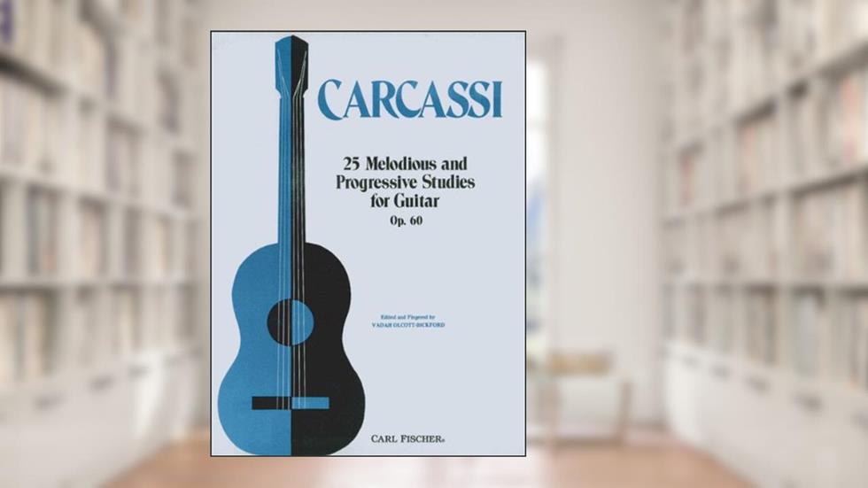 O101 - Twenty-Five Melodious and Progressive Studies - Guitar Op. 60 (GUITARE), written by Vadah Olcott-Bickford