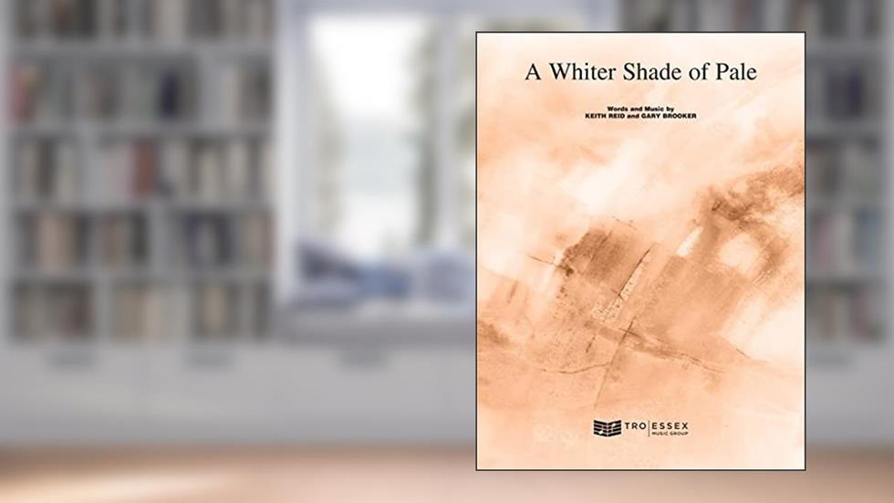 A WHITER SHADE OF PALE - PIANO, VOIX & GUITARE - WORDS AND MUSIC BY KEITH REID AND GARY BROOKER, written by DIVERS AUTEURS