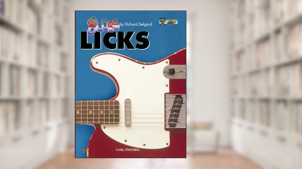GT201 - Blues Licks (Book & CD) (GUITARE), written by Richard Belgard