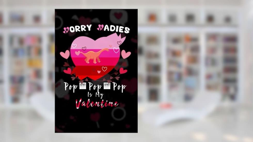 Sorry Ladies Iguanodon Is My Valentine. Funny Iguanodon Valentines Day: Blank Lined Notebook Journal - Matte finish cover - 120 pages, written by Seteven Brian