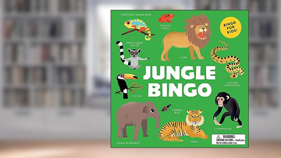 Laurence King Jungle Bingo, written by Caroline Selmes