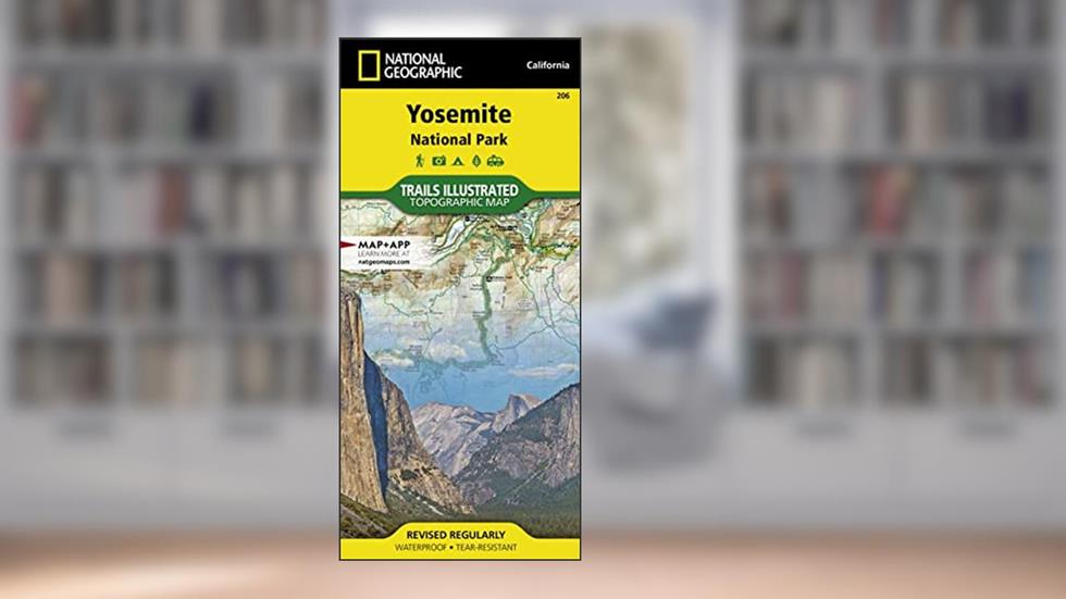 Yosemite National Park Map (National Geographic Trails Illustrated Map, 206), written by National Geographic Maps - Trails Illustrated