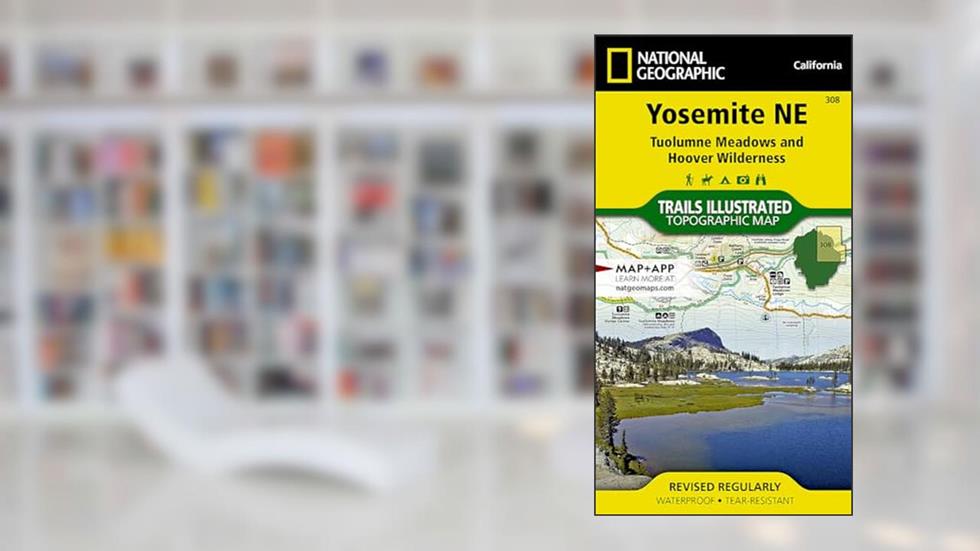 Yosemite NE: Tuolumne Meadows and Hoover Wilderness Map (National Geographic Trails Illustrated Map, 308), written by National Geographic Maps - Trails Illustrated