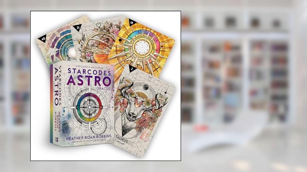 Starcodes Astro Oracle: A 56-Card Deck and Guidebook, written by Heather Roan Robbins