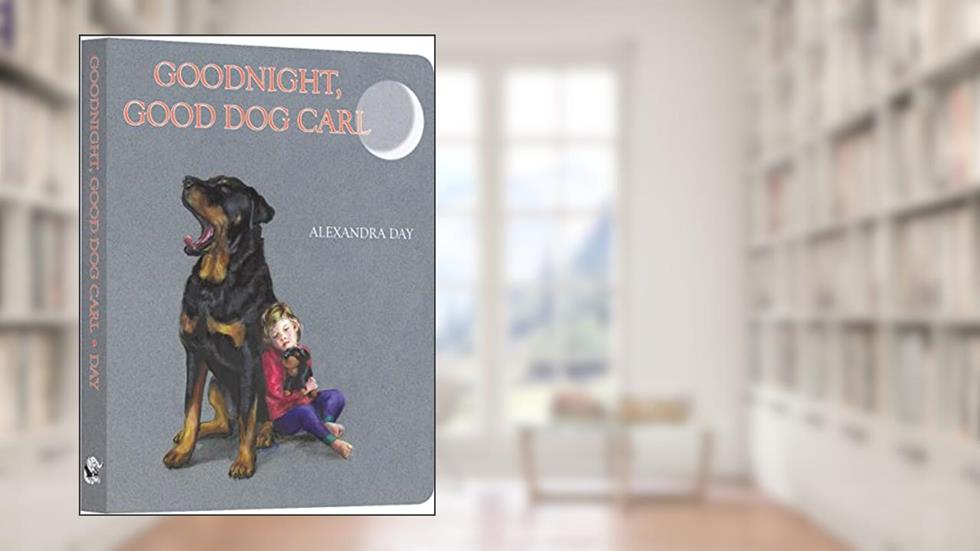 Goodnight, Good Dog Carl Board Book (Good Dog Carl Collection), written by Alexandra Day