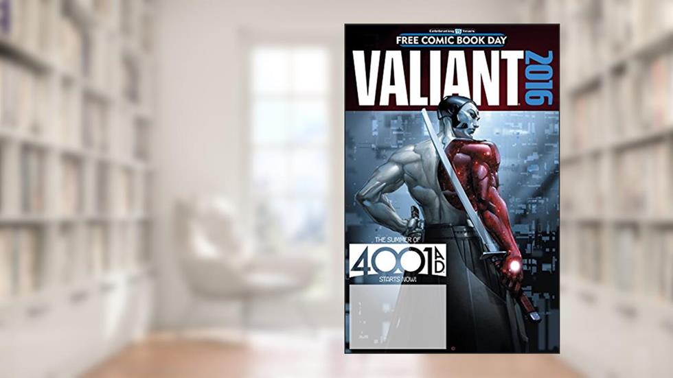 Valiant: 4001 A.D. FCBD Special, written by Matt Kindt; Rafer Roberts; Jody Houser; Jeff Lemire