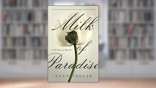 Cover from Milk of Paradise: A History of Opium, written by Lucy Inglis