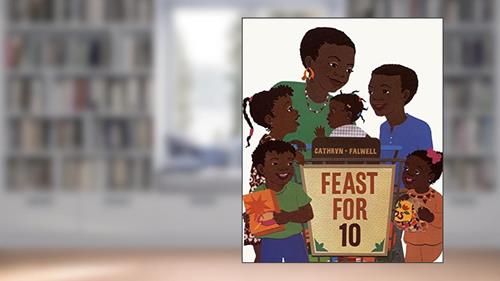 Cover from Feast for 10 Board Book, written by Cathryn Falwell