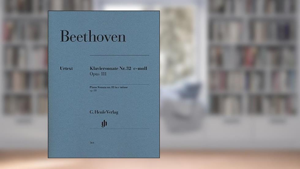 SONATE POUR PIANO N 32 EN UT MINEUR OP. 111, written by BEETHOVEN LUDWIG