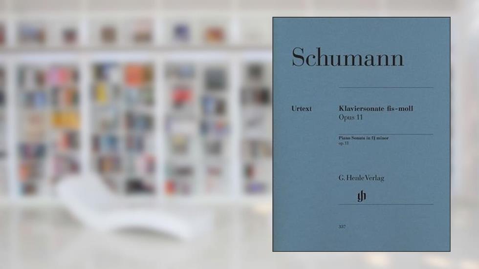SONATE POUR PIANO EN FA DIESE MINEUR OP. 11, written by SCHUMANN ROBERT