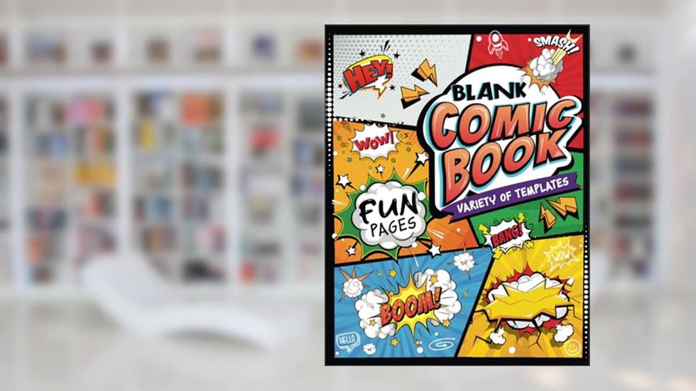 Blank Comic Book: Create Your Own Comic Adventures - Fun Pages with Creative Layouts - Make Your Own Story Book, written by KidzNest Press