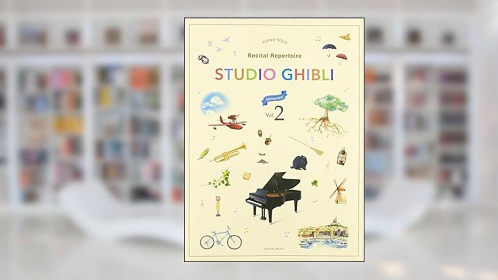 Studio Ghibli - Recital Repertoire Book 2: Elementary Level Piano Solo, written by Various