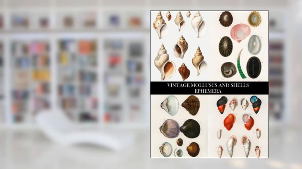 Vintage Molluscs and Shells Ephemera: Conchology Decorative Paper for Collage, Decoupage and Junk Journals, written by Vintage Revisited Press