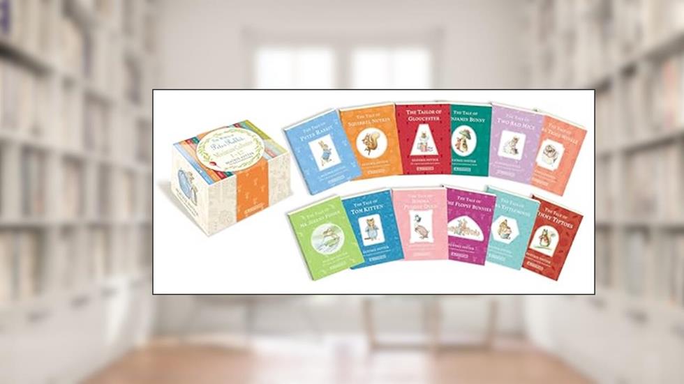 Miniature World of Peter Rabbit 12 copy Mini drawer R/I, written by Beatrix Potter