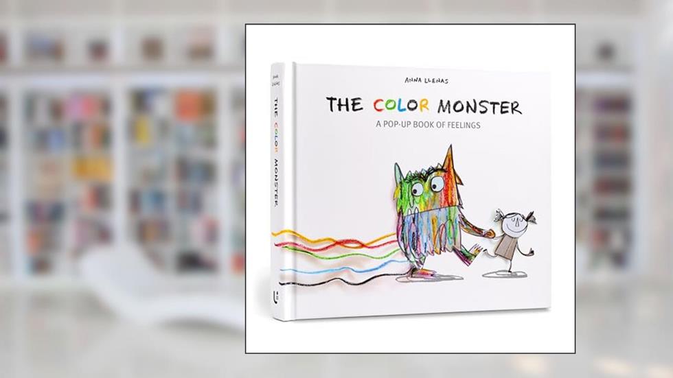 The Color Monster: A Pop-Up Book of Feelings, written by Anna Llenas