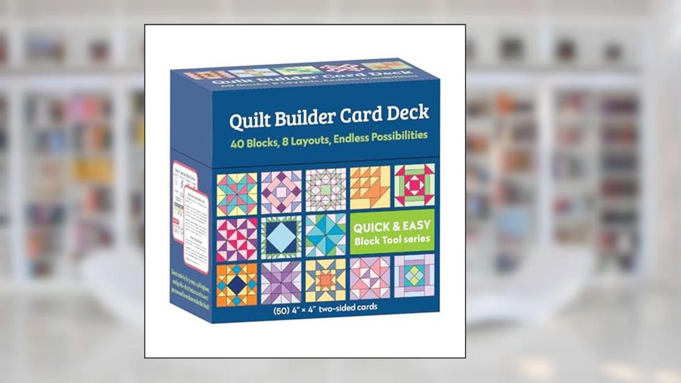 Quilt Builder Card Deck: 40 Block, 6 Layouts, Endless Possibilities, written by C&T Publishing
