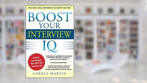 Cover from Boost Your Interview Iq 2/E, written by Carole Martin