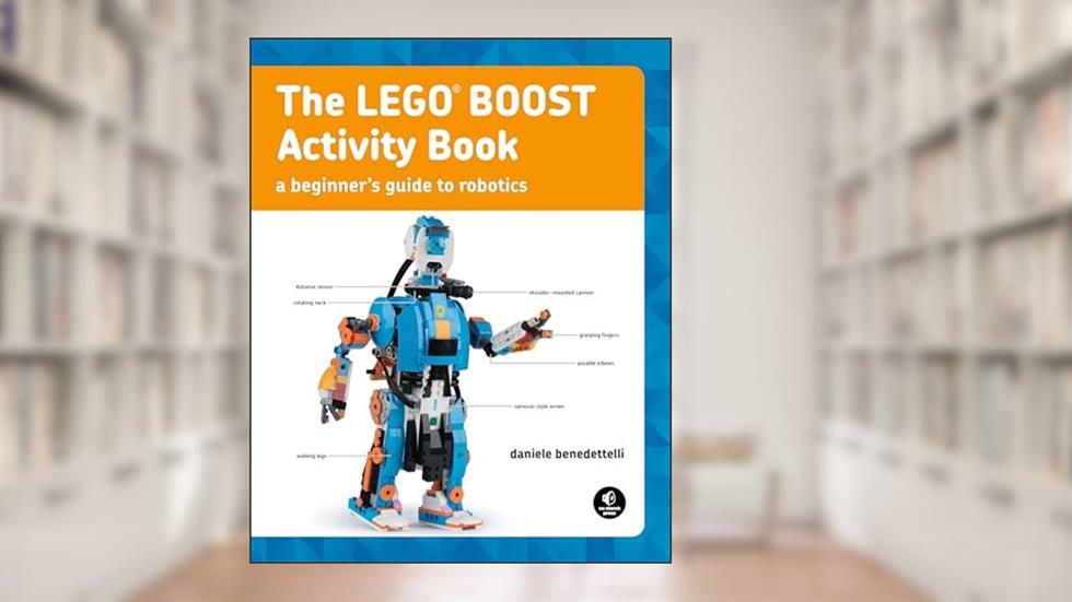 The LEGO BOOST Activity Book, written by Daniele Benedettelli