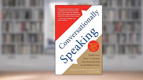 Cover from Conversationally Speaking: Tested New Ways to Increase Your Personal and Social Effectiveness, Updated 2021 Edition, written by Alan Garner