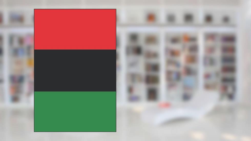 Pan African Flag Notebook Journal/African American Flag/Black Heritage & Culture/Kwanzaa Gift/Black History Month: 6x9 Black Lined Notebook, Paperback, 120 pgs., written by 525 Design Co.