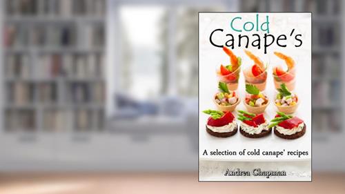 Cover from Cold Canapes, written by Andrea Chapman