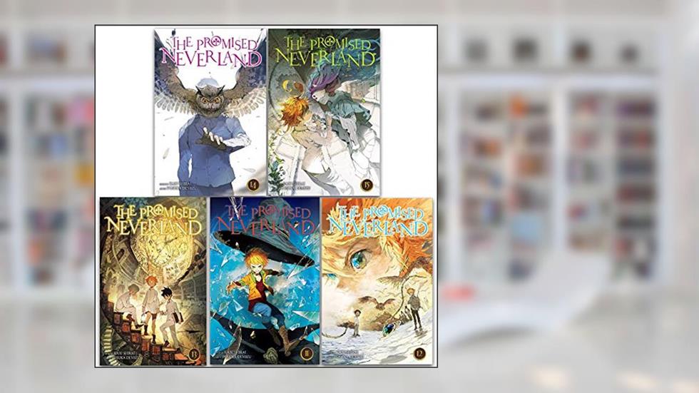 The Promised Neverland Vol (11-15): 5 Books Collection Set, written by Kaiu Shirai; Posuka Demizu