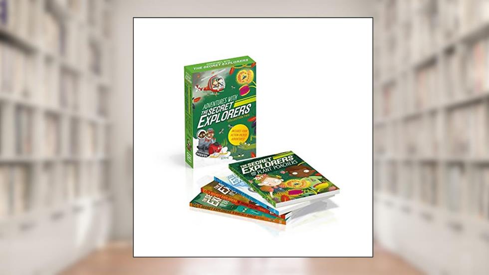 Adventures with The Secret Explorers: Collection Two: 4-Book Box Set of Educational Chapter Books, written by SJ King