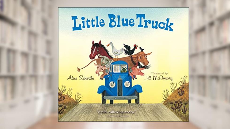 Little Blue Truck Board Book, written by Alice Schertle