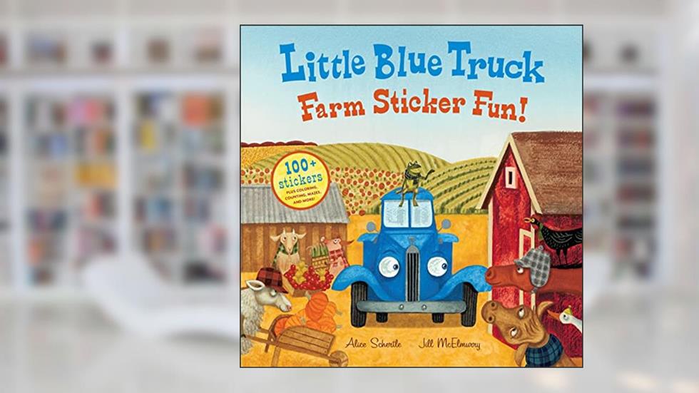 Little Blue Truck Farm Sticker Fun!, written by Alice Schertle