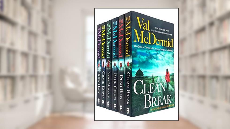 Val Mcdermid Kate Brannigan Series 6 Books Collection Set, written by Val McDermid