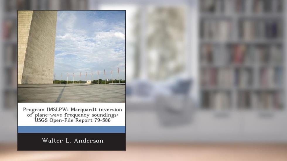 Program IMSLPW: Marquardt inversion of plane-wave frequency soundings: USGS Open-File Report 79-586, written by Walter L. Anderson