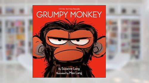 Cover from Grumpy Monkey, written by Suzanne Lang