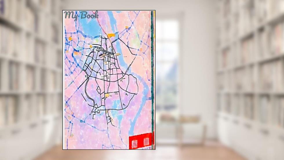 On the road. The happy bull. Hanoi: map of hanoi, written by Kenneth Durward