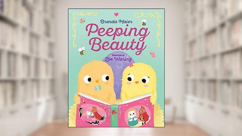 Cover from Peeping Beauty, written by Brenda Maier