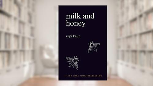 Cover from Milk and Honey, written by Rupi Kaur