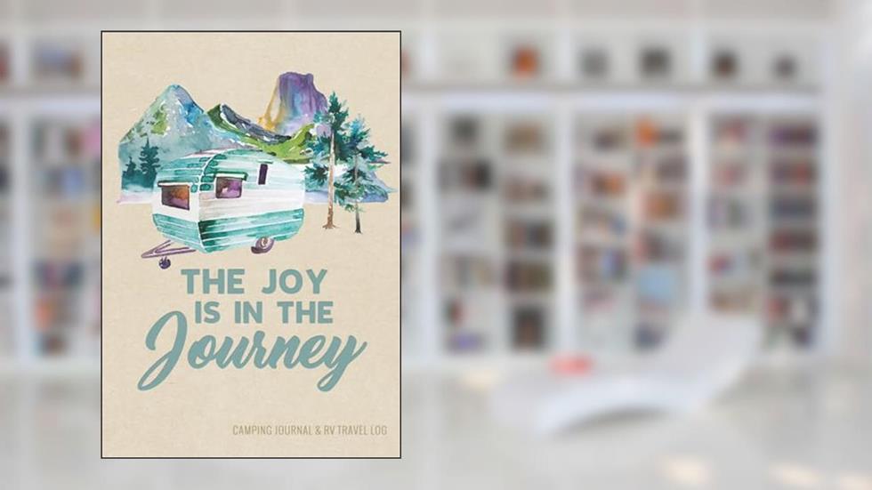 Camping Journal & RV Travel Logbook, Blue Vintage Camper Journey (Caravanning Campsite Log Books), written by Enchanted Willow