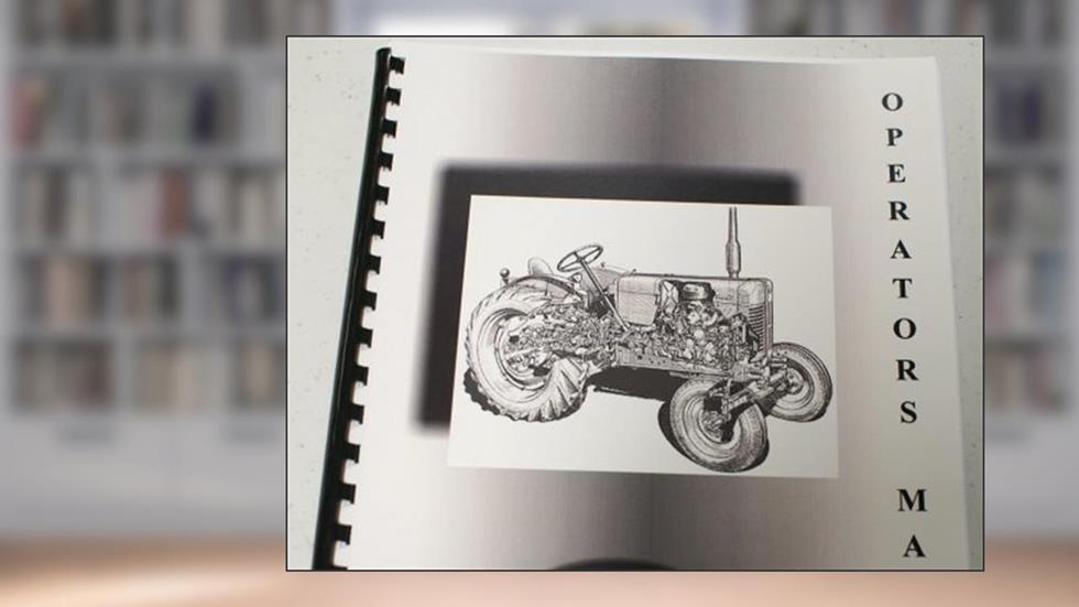 Massey Ferguson MF 255 Diesel Operators Manual, written by Massey Ferguson Manuals