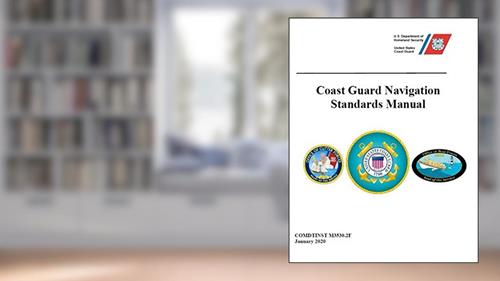 Cover from Coast Guard Navigation Standards Manual, written by U.S. Coast Guard