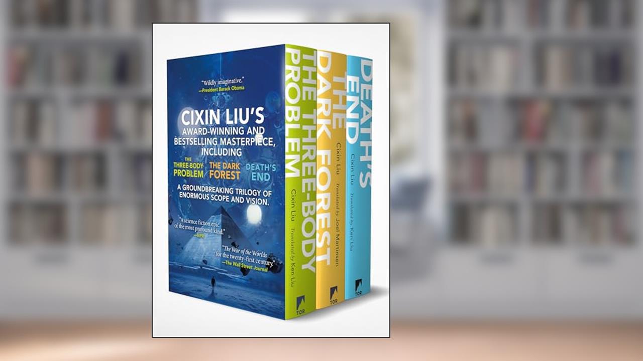 Three-Body Problem Boxed Set: The Dark Forest, Death's End (The Three-Body Problem Series), written by Cixin Liu