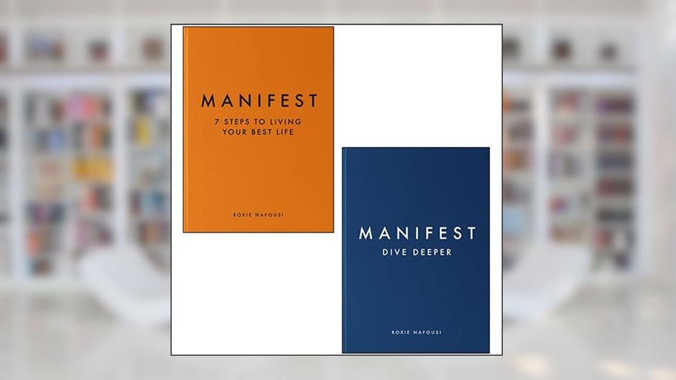 Roxie Nafousi 2 Books Collection Set(Manifest: Dive Deeper, Manifest), written by Roxie Nafousi